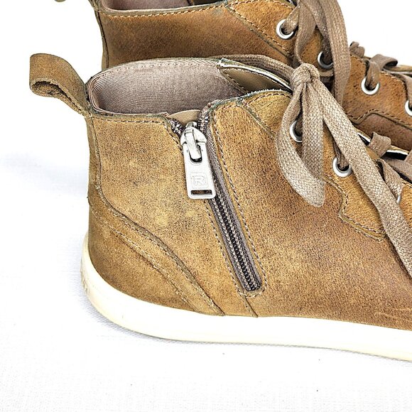 Rockport beige brown suede high top sneakers - Picture 4 of 9